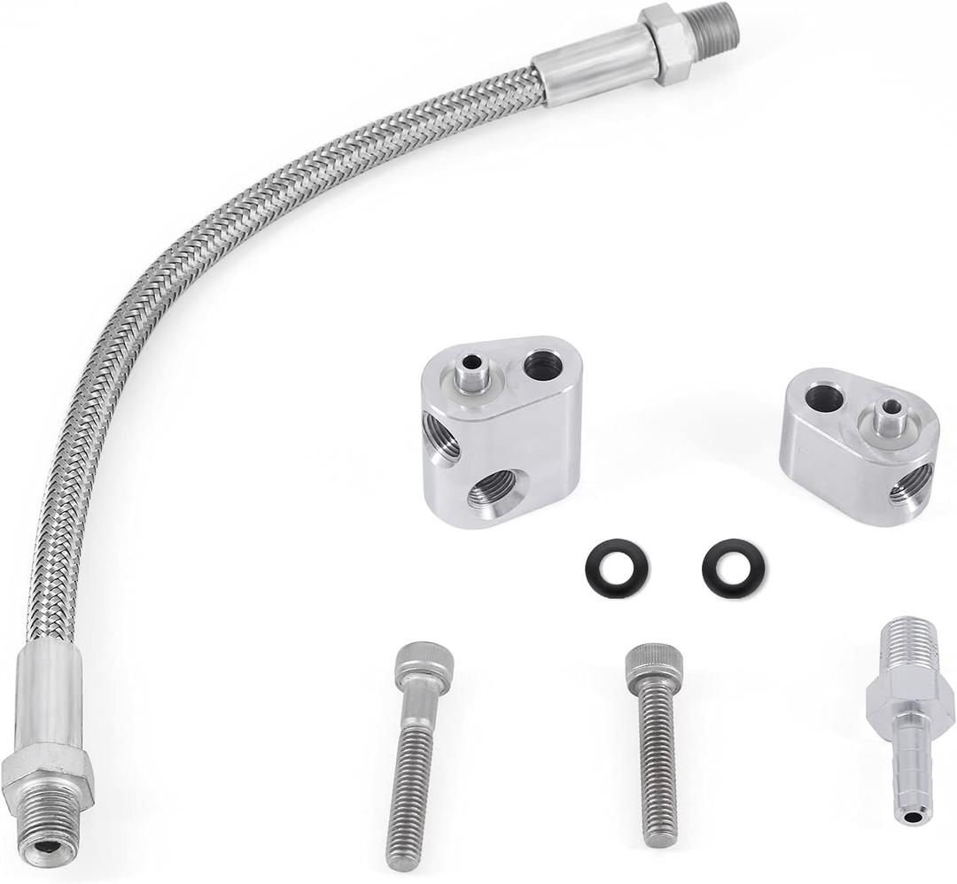 LS Throttle Body Bypass Hose kit LS Coolant/Steam Port Crossover Hose Kits