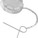 Fuel Tank cap Gas Cap - Non-Locking, Solid, 3 In 1/2 in for Kenworth Trucks