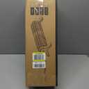 New Upgrade Bracket Foam Roller, 21 Inch Firm Deep Tissue Muscle Massager for Back Leg Pain & Sore Muscles (Black)