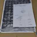 Extra-Long Closet Organizers and Storage with Top Board, 3 Pack Stackable Closet Shelf Organizer, Double Storage Design Clothes Storage Cube/Bin Organizer for Wardrobe,Space-Saving, Black,Sturdy,Metal (15.74"L*12"W*12.2"H)