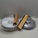 2 Pack 400W UFO LED High Bay Light, 60000LM 5000K Daylight, Replaces 1600W MH/HPS, for Warehouse, Workshop, Gym, Stadium, Industrial & Commercial Lighting Non-dimmable, 5000K, 400W 2 PACK