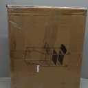 Golf Bags Storage Garage Organizer - Golf Bag Stand Fit Single Golf Bags, Golf Clubs, and Golf Equipment Accessories, Golf Bag Storage Rack with Wheels for Garage, Club, Shed, Basement (Black - Without Bottom Drawer Basket)