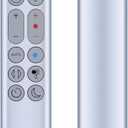 PZL New Replacement Remote Control for Dyson Pure Hot + Cool Fan/Heater HP04 HP05 HP06 HP07 HP09 - Silver, Without Magnetic Function, No Battery
