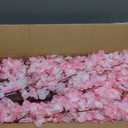 Artificial Cherry Blossom Tree - Handmade Pink Fake Cherry Blossom Tree Centerpieces for Wedding Party Christmas Garden Indoor & Outdoor