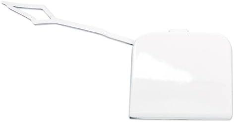 Tow Hook Cover for Jetta 2015-2018 Front Bumper Tow Hook Cover 16D807241/16D 807 241(White Passenger Side)