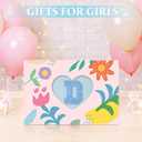 COSHAYSOO Blue Girls Purse Crossbody Initial Fanny Pack Letter Belt Bag for 6 7 8 9 10 11 12 Year Old Girl Birthday Christmas Gifts Party Favor Presents, Preteen Tween Girly Trendy Stuff Monogram D