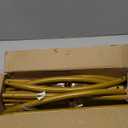 6.6FT Metal Wedding Arch Stand Gold Square Arched Backdrop Frame for Party Ceremony Valentines Day Birthday Bridal Baby Shower Garden Floral Balloon Arch Decoration