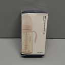 MOTHER-K No-Spill Sippy Cup with Weighted Straw with Handle, Drink from Any Angle for Babies & Toddlers, Customizable, PPSU Learner Cup, Ivory (10 oz)