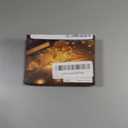 2 x 20LEDs Fairy Lights Battery Operated, Silver Wire 2 Mode Chains String Lights for Bedroom Christmas Party Decoration (Warm White, 6.6)