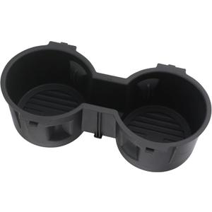 TQPONLY Front Seat Dual Cup Holder Rubber Insert Fitment 2016-2022 Ford F150 F250 F350 F450 F550 Super Duty Truck Accessories