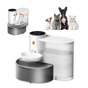 Potaroma Smart Wireless Pet Water Fountain, No Filter, 3.5L Large Capacity, Rechargeable Automatic Water Dispenser for Cats and Small Dogs, Wastewater Separation Always Fresh Water
