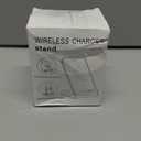 Samsung Wireless Charger Fast Charging Stand Desk Phone Charger Stand Android Charging Station for Samsung Galaxy S24 Ultra S24+ S24 S23 FE S22 S21 S20 S10 S9 S8,iPhone 15 Pro Max Plus 14 with Adapter (Black)