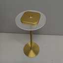 Cordless Rechargeable Table Lamps with Minimalist Style Gold Lamp