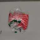 KYEESE Dog Pajamas, Soft Striped Pet Jumpsuit, Velvet Fleece Doggie Jammies, 4 Legs Dog Clothes, Stretchable Pajamas Cozy Outfit, Comfortable Onesie Sleepwear for Small Dogs,Red Striped, (Large (15-25lbs)