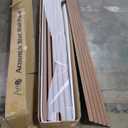 Art3d 6-Piece Wood Slat Acoustic Panels for Stylish Decor and Noise Reduction, 3D Textured Panel for Ceiling and Wall, Walnut (6Pcs - 94.5 * 7.9 inch)