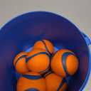 Chuckit! Ultra Ball Dog Toy with Chuckit! Cleaning Bucket, Bouncy Fetch Pet Toys For Dogs 20-60 lbs, Interactive Dog Toys, Durable Rubber, Size Medium, 2.5-inch Diameter, 8-Pack of Balls