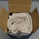 MIULEE Pack of 2 Thick Textured Couch Throw Pillow Covers, Natural Linen Decorative Pillow Covers 22x22, Neutral Cushion Cases for Sofa Bed Living Room Modern Farmhouse Home Decor, No Filling