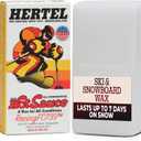 Hertel Racing FC739 All Temperature Ski and Snowboard Wax - Easy to Apply, Rub On or Iron On Hot Wax for Snowboards and Skis - Made in USA, All Weather Conditions (340 g)