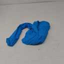 SUUKSESS Women Double Lined Fitted Basic T Shirts Crew Neck Long Sleeve Crop Top (Large, Royal Blue)