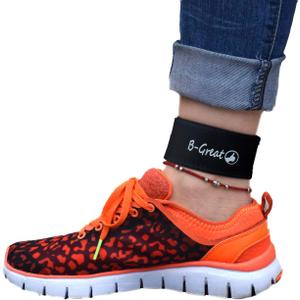 B-Great Ankle Band for Men and Women Compatible with Fitbit Flex 2/One/Zip/Charge 2/Alta HR or Garmin Vivofit/2/3/4/JR Fitness Tracker (Black, Medium)