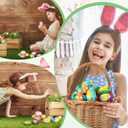 Sotiff 48 Pcs Easter Eggs Stress Balls Squeeze Easter Eggs Toy Bulk Slow Rising Stress Relief Fidget Toy for Easters Egg Hunt Basket Stuffers Fillers Party Favor Gifts(Lovely)