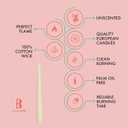 BOLSIUS Ivory Taper Candles - 10 Pack Unscented 10 Inch Dinner Candle Set - 8 Hours Burn Time - Premium European Quality - Smokeless and Dripless Household, Wedding, Party, and Home Dcor Candlesticks