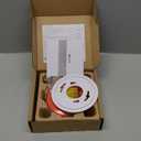 Kidde Smoke Detector, AA Battery Powered, LED Warning Light Indicators, 1 Pack, White, 30CUAR