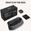 Nekteck Shiatsu Neck Back Massager with Heat for Pain Relief Deep Tissue, Electric Kneading Shoulder Massage, Relaxation Gifts for Him Her, (FSA Eligible, HSA Eligible, Not Cordless) (Gray)