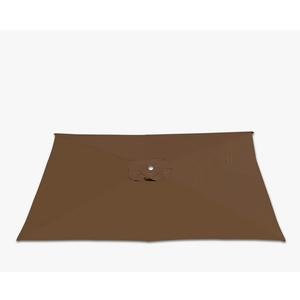 Strong Camel Replacement Canopy Cover for 10' X 6.5' Cantilever Patio Umbrella Offest Parasol Top Replacement (Brown )