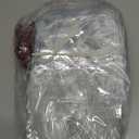 Jutieuo 50 PCS Clear Plastic Gift Bags with Handles, 4.9 x 5.9 x 2.8 inches Small Reusable Transparent Party Favor Bags PVC Goodie Bags Bulk for Weddings, Baby Showers, Birthdays