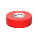 ProTapes Pro Gaff Premium Matte Cloth Gaffer's Tape With Rubber Adhesive, 11 mils Thick, 55 yds Length, 2" Width, Red (Pack of 1)