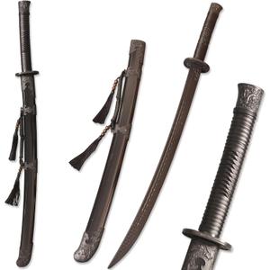 High Strength Polypropylene Hmong Sword Training Martial Arts Antique Sword Samurai with Sheath for Practice and Training Three Lengths