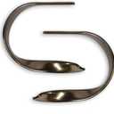 Sashay Metal Curtain Holdback Set of 2– Premium Plated Brushed Oil Rubbed Bronze - Universal Style, Tiebacks, Enhanced Durability, Wall Mounted, Home, Bedroom, Office