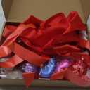 Grand Opening Ribbon Cutting Ceremony Kit Grand Opening Banner Decorations with 10'' Scissors 40 Pcs Balloons Satin Ribbon Bows and More Supplies for Business Events(Red)