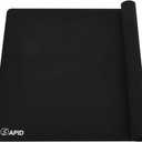 Sapid Extra Large Silicone Sheet for Crafts, Thick Silicone Jewelry Casting Mats, Nonstick Nonslip Silicon Mat for Epoxy Resin, Art Painting, Heat- Resistance Counter Mat (15.7"×23.6", Black)