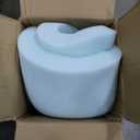 LINENSPA Memory Foam Mattress Topper - 2 Inch Gel Infused Memory Foam - Plush Feel - Cooling and Pressure Relieving - CertiPUR Certified - Dorm Room Essentials - Twin Size