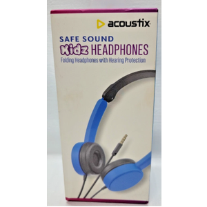 Safe Sound Kidz Headphones Folding, & Hearing Protection, Acoustix (A3)