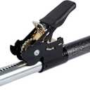 Keeper Adjustable Cargo Bar for Pickup Truck Bed, Ratcheting Cargo Bar, Ideal Work Truck Accessories, Black/Silver, 40"-70" Adjustable Length