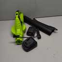 Mueller UltraStorm Leaf Blower Cordless Electric, 130 MPH 20 V Powerful Motor with 2 Batteries and Charger, 2 Speed Levels, 1hr Charge, Lightweight, Blowers for Lawn Care, Blower for Snow (Green)
