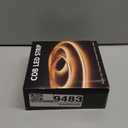 COB LED Strip Lights, 16.4Ft Dimmable White(2700K-6500K) LED Lights for Bedroom with RF Remote, 24V Ultra Bright 2800 LEDs High Density Under Cabinet Lighting for DIY TV LED Backlight Mirror Kitchen