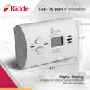 Kidde Carbon Monoxide Detector, AA Battery Powered CO Alarm with LEDs, Test-Reset Button, Low Battery Indicator, Portable (1 Pack)