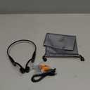 KualaLup Bone Conduction Headphones Bluetooth, Open Ear Headphones Wireless Bluetooth with 6-10H Long Life Black