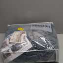 H.VERSAILTEX Modern Velvet Plush 4 Piece High Stretch Sofa Slipcover Sofa Cover Furniture Protector Form Fit Luxury Thick Velvet Sofa Cover for 3 Cushion Couch Width Up to 90 Inch (Sofa,Stone Blue)