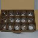 LED S14 Replacement Light Bulbs for Outdoor String Lights, 1W Shatterproof Edison Light Bulbs for Outside Patio Garden, E26 Standard Base, Dimmable, 2200K Warm White, 15 Pack