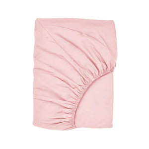 Queen Size Fitted Sheet - Soft & Durable with Deep Pockets and Elastic Corners - Fits Mattresses up to 15" - Bedding for Bedroom Comfort, Light Pink