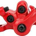 Rear Wheel Disc Brake, Metal Compact Disc Brake for 365 Electric Scooter Brake Calipers (Red)