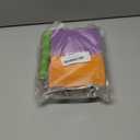 6 Pcs Bird Perch Stand Toy, Wood Parrot Stand Platform Colorful Sand Paw Grinding Stick Cage Accessories Exercise Toys for Cockatiel Conure Budgies Parakeet Lovebird Hamster Gerbil Rat Mouse (6 Pcs)