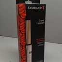 REMINGTON Shine Therapy Argan Oil & Keratin Infused 1 Inch Straight Barrel Curling Wand for Loose Waves, Includes Heat Glove