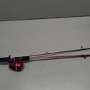 Zebco Slingshot Spincast Reel and Fishing Rod Combo, 2-Piece Fishing Pole, Right-Hand Retrieve, Pre-Spooled with 10-Pound Zebco Line