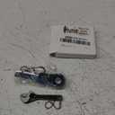 Chumia 2 Sets 10mm Ratchet Wrench Keychain Key Ring and Spanner Set Including 72 Tooth Steel 10mm Socket Wrench Keychain Adjustable High Hardness Mini Spanner for Repair